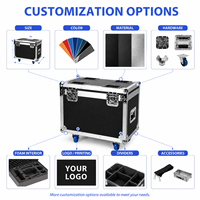 Flight case pour 19x15W LED Wash Zoom Moving Head Light