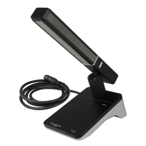 Micrófono Profesional para Conferencias ROVAPA MA-220B, Micrófono de Cápsula Dorada con Cuello de Cisne Metálico para Sistema de Conferencias Digitales - Product Image 5