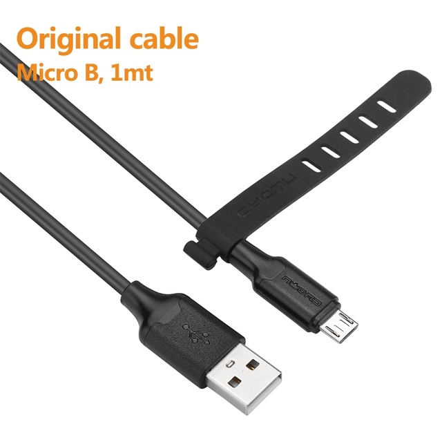 CROWN Original 1mt Micro USB Cable 2.4A Fast Charging Data Charger Cable Micro Usb in Stock for Android Phone