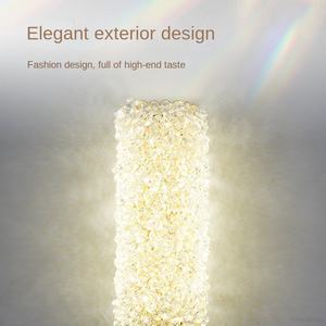 Modern Luxury LED Crystal Iron <b>Wall</b> <b>Lamp</b> Sensor Control Adjustable Color Temperature 3000K-6500K <b>Wall</b>-Mounted Small Chandelier - Product Image 4