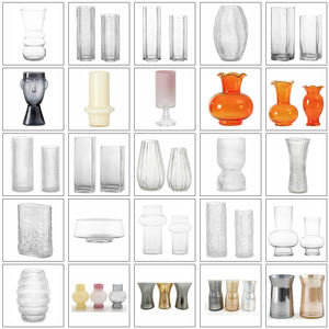 Vase en verre ambré texturé, mini vase à fleurs, style apothicaire vintage, centre de table de mariage, décoration intérieure - Product Image 6