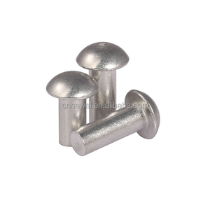 Rivets à tête ronde en cuivre massif <span class=keywords><strong>ou</strong></span> en acier au carbone <span class=keywords><strong>ou</strong></span> en acier inoxydable DIN660/ISO1051 - Product Image 4
