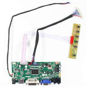 Placa controladora de áudio LCD H/D DVI VGA, funciona para tela LCD com <span class=keywords><strong>interface</strong></span> LVDS de 17 polegadas 1280x1024 LQ170E1LG21 - Product Image 1