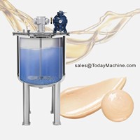 Huile Savon Saponification Acier Inoxydable Agitateur Liquide Chauffage Électrique Navire De Mélange Réservoir De Mélange Gainé