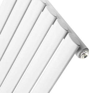 Radiatore Orizzontale SLLS OEM Designer Antracite, Pannello Ovale Nero e Bianco, Riscaldamento in Acciaio a Risparmio Energetico per Camere d'Ospedale - Product Image 3