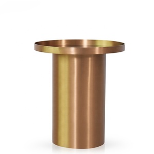 Living Room <b>Gold</b> Coffee and <b>Side</b> <b>Table</b> Luxury All Metal of Type <b>Table</b> Usage Office Home Room Restaurant <b>Round</b> Made in India 2023 - Product Image 4