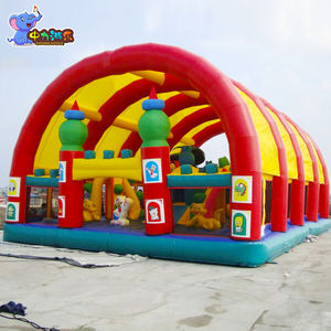 Riesiger Aufblasbarer Spielplatz Aufblasbare Hüpfburg Aufblasbare Springburg Aufblasbares Trampolin Spielplatz für Kinder - Product Image 4