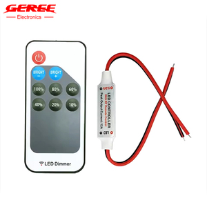 1-cách ws2812b không dây RF DC5-24V điều khiển mini 24 key LED pixels điều khiển 5V/12V 10 lớp tốc độ + 63 loạt chế độ RGB Strip Bảng điều chỉnh - Product Image 2