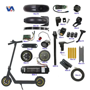 Новое изображение оптовая продажа различные запасные части для ремонта для Ninebot Max G30 G30D аксессуары для электрического скутера запасные части для скутера