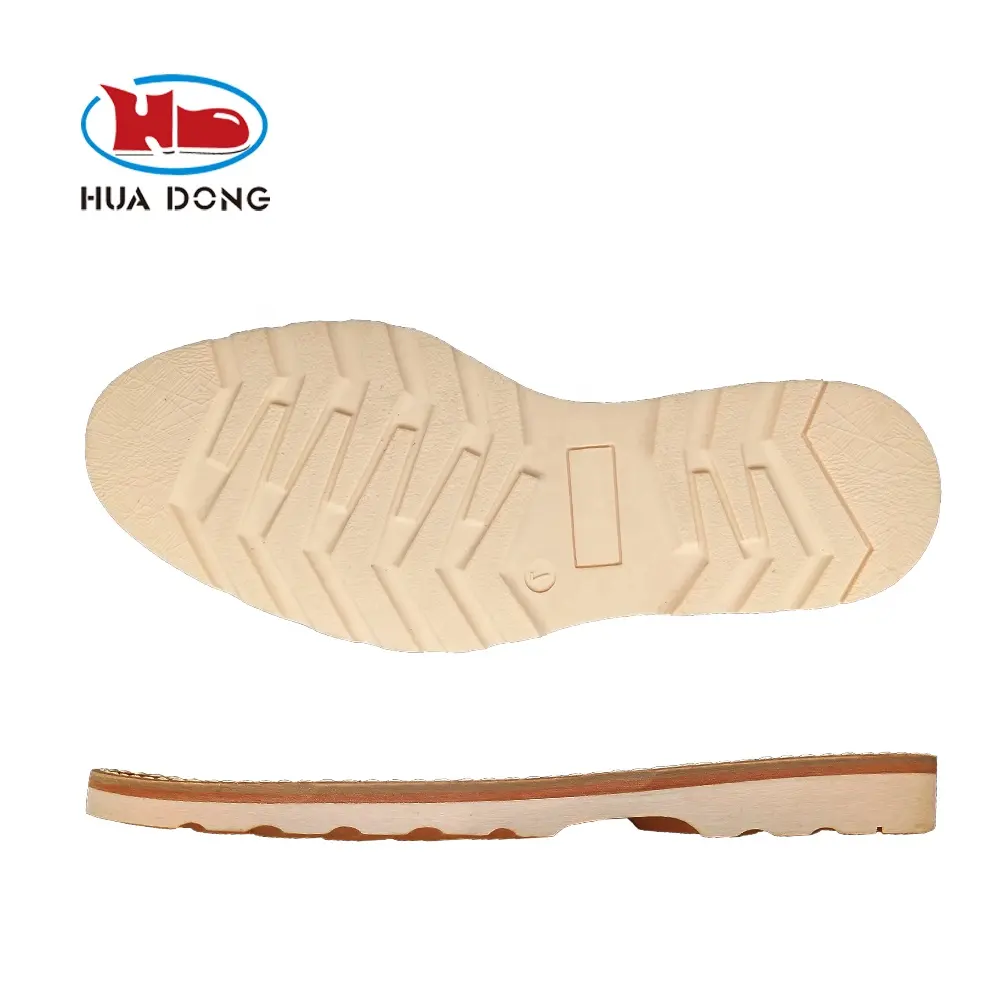 Tek uzman Huadong SS21 esnek moda spor ayakkabı taban yeni tasarlanan botlar taban Suela için deri ayakkabı yapma