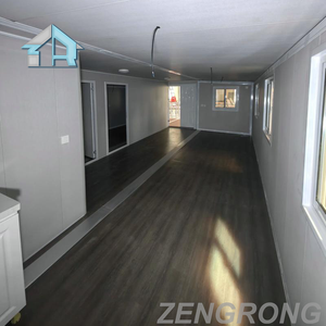 Villa Prefabbricata di Lusso Espandibile 40FT, Design a Doppia Ala, Casa Container con 3-4 Camere da Letto e Pareti <span class=keywords><strong>in</strong></span> <span class=keywords><strong>Vetro</strong></span> per Resort, Hotel e Glamping - Product Image 3