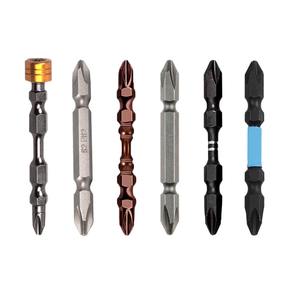 رؤوس مغناطيسية مزدوجة الطرف من البرونز للمثاقب اللاسلكية، مصنوعة من الفولاذ S2، متينة ومدمجة، توريد مباشر من المصنع للبيع بالجملة - Product Image 1