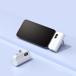 Mini Banco de Energía de 5000 mAh con Doble Cabezal PD22.5W, Pantalla Digital de 10000 mAh, Banco de Energía Móvil de Emergencia - Product Image 6