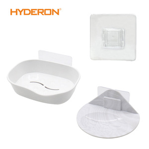 Hyderon Wall Mount <b>Soap</b> <b>Dish</b> Rectangular Plastic Detachable Drainage Bathroom <b>Holder</b> - Product Image 2