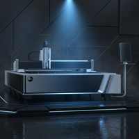 Machine de découpe de tôles CNC à fibre laser 3000W, commande automatique, refroidissement par eau, 3 axes, vitesse 100m/min, garantie 5 ans