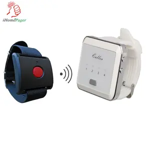 wireless emergency apparatus portable nurse call bell system for disabled or senior nursing centre