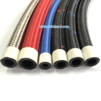 Refroidisseur d'huile en caoutchouc CPE tressé en acier inoxydable 6AN AN6 haute performance une ligne de tuyau de carburant