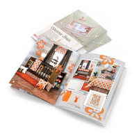 Services d'impression offset OEM, services personnalisés professionnels pour la reliure de magazines, brochures, impression de brochures en couleur