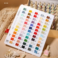 Kit de vernis gel UV 60 couleurs French Bear en gros, marque privée, professionnel, non toxique, longue tenue, 15 ml, pour salon de manucure