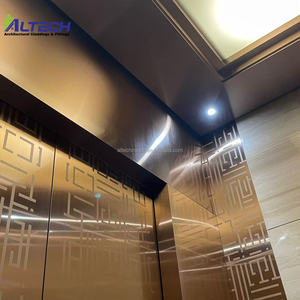 Bảng điều khiển bằng thép không gỉ tùy chỉnh để trang trí nội thất thiết kế hiện đại - Product Image 2