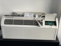 Terminal de climatiseur intelligent (PTAC) Pompe à chaleur ou chauffage électrique 15000BTU 60hz Pompe à chaleur + DC R410a Deluxe Pièces de rechange gratuites