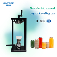 Machine de scellage manuelle rotative pour canettes en plastique, aluminium, boissons gazeuses, café, bière, thé aux bulles