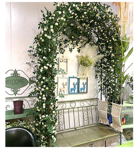 Wholesale Rose Vine Artificial Silk Flower for Garland Hanging Flower <strong>Arch</strong> <strong>Wedding</strong> <strong>Decorations</strong> - Product Image 2