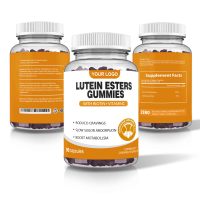 Complément alimentaire en gommes à la lutéine, extrait de fleur de souci, ester de lutéine, vitamine, protection des yeux, SPL OEM
