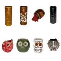 Fabrication professionnelle de tasses Tiki et de tasses Zombie en céramique, de haute qualité et à prix abordable