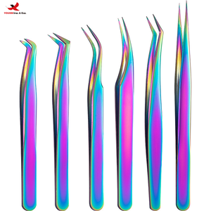 Pinzas de Titanio para Extensión de Pestañas de 3 Días de Duración, Pinzas de Alta Calidad y Seguras, Sin Infecciones ni Alergias, GZ RTS, Pedido Mixto al por Mayor - Product Image 2