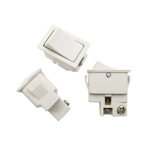 Interrupteur mural universel pour mini chauffage de salle de bain, bouton-poussoir, 10A 240V, accessoire - Product Image 1