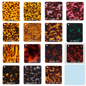 Hoja acrílica de tortuga PMMA, carcasa de tortuga de 3mm, alta luminosidad, personalizada, venta al por mayor - Product Image 2