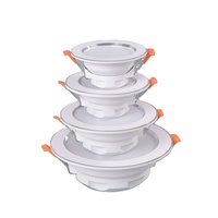 Downlight économique Blanc Mince 3 Couleur Lumière Meilleure Qualité Commercial Led Downlight