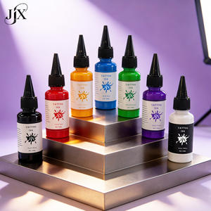 ชุดหมึกสักมืออาชีพและสีเดี่ยว - ได้รับการรับรอง MSDS, <span class=keywords><strong>สี</strong></span>สันสดใสกว่า 60 เฉด, สูตรวีแกนที่มีเม็ด<span class=keywords><strong>สี</strong></span>เข้มข้นสูง สำหรับผู้จำหน่ายอุปกรณ์สัก - Product Image 5