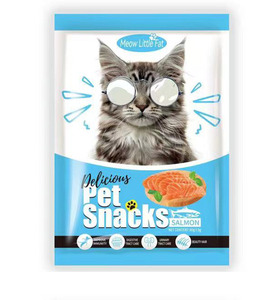 Commercio all'ingrosso della fabbrica gatto snack per animali domestici petto di pollo granchio tonno carota piccola nutrizione bianca animale domestico fresco gatto cibo umido tratta snack - Product Image 1