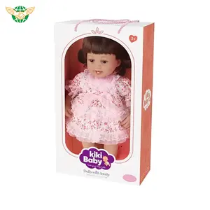 Lovely Real Baby Doll Reborn Baby Dolls Kids Toy Full Body Vinyl High Quality 16 Inch Window Box Fashion 3d Vinyl