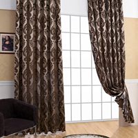 Rouleau de tissu imprimé floral de haute qualité pour rideaux, idéal pour salon, chambre et usage domestique, vente en gros de textiles de rideaux