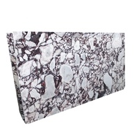 Carrelage en marbre italien à prix bas à Dubaï, dalles de marbre Calacatta Viola de 2 cm pour plan de travail