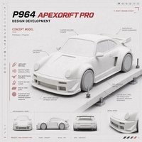 Preventa: P964 Apex Drift Pro, Go Kart Eléctrico de Derrape 2500W 72V, Prototipo de Ingeniería de Carreras Profesional para Venta al por Mayor, Lote de Acceso Temprano