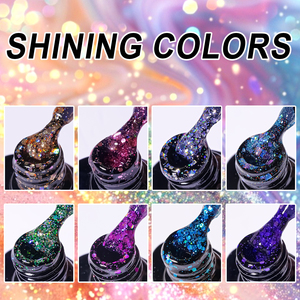Kit de vernis à ongles semi-permanent 8 couleurs 7,3 ml en gros, vegan, avec logo personnalisé, pour marque privée - Product Image 5
