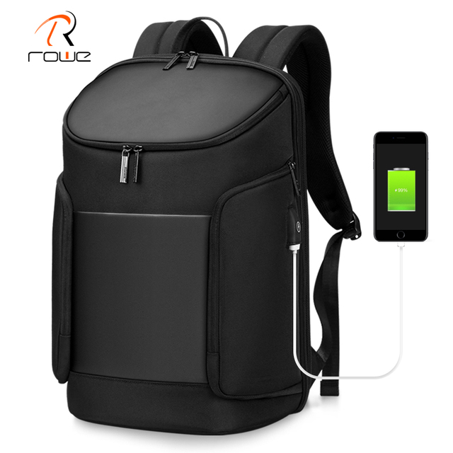 FENRUIEN 15 Inch Laptop Backpack Anti Theft Smell Proof Business Travel Back Pack for Men Water Resistant School Custom Bookbags