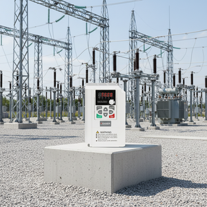 ไดรฟ์ควบคุมความถี่แปรผัน (VFD) แบบยูนิเวอร์แซล 220V/380V ขนาด 0.75-3kW 3 เฟส 50-60Hz สำหรับควบคุมความเร็วมอเตอร์คอมเพรสเซอร์ - Product Image 1