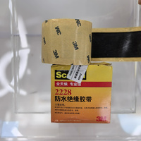 Ruban adhésif en caoutchouc Scotch 3M 2228, auto-fusionnant, imperméable, isolant électrique, pour l'épissure de câbles, l'étanchéité des barres omnibus, 1,65 mm