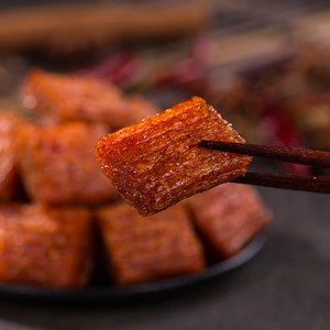 500g de collation chinoise épicée HotStrip, collation au chili moelleuse, collation aux haricots, goût épicé et piquant, <span class=keywords><strong>Latiao</strong></span> épicé - Product Image 5
