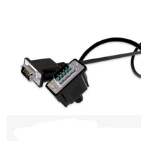 Cable de Extensión Serial DB9 RS232, Conector Cruzado o Recto de 9 Pines Macho a Hembra |   Fabricantes de Arneses de Cables y Conjuntos de Cables