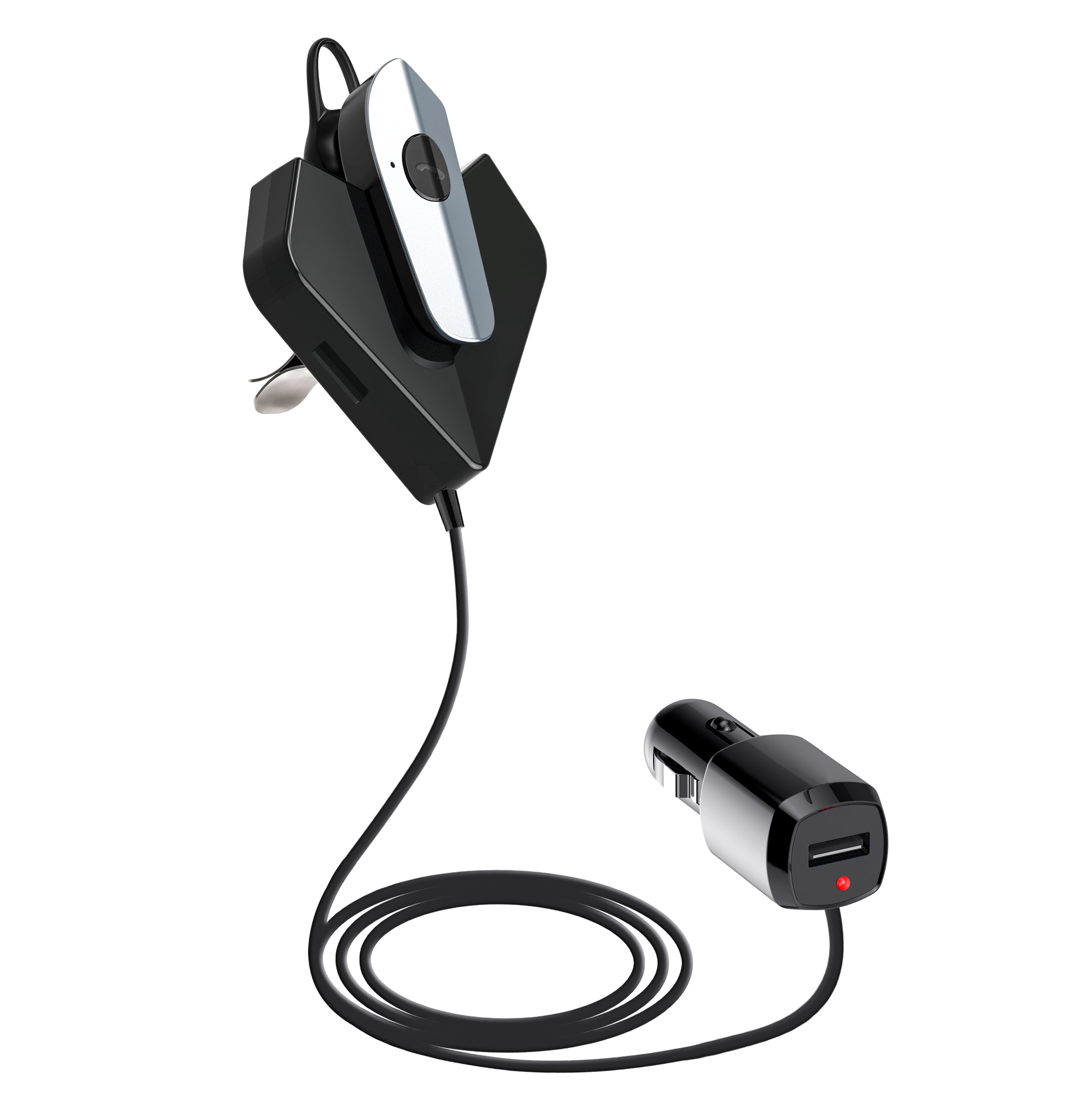 Высококачественный автомобильный комплект Bluetooth MP3-плеер с FM-передатчиком и USB-портом для зарядки