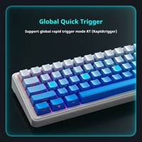 NOUVEAU Clavier de jeu mécanique Aula F65 Tri-mode 2.4G/BT/Filaire Rétroéclairage RVB Clavier de jeu à commutation à chaud Personnalisé OEM/ODM