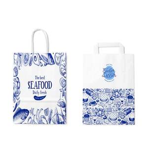 Sacs cadeaux, sacs shopping, sacs en papier avec poignée, ZJPACK, vente en gros, logo et taille personnalisés, prix bas, haute qualité - Product Image 3