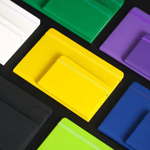 Carnet en cuir PU A5 personnalisé de haute qualité avec logo, journal imprimé, couverture rigide, bloc-notes élastique, cadeau, fournitures de bureau - Product Image 5