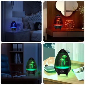 Lampe Méduse Musicale à Télécommande, Veilleuse LED à Bruit Blanc, Alimentation USB, Lumière d'Ambiance Créative, Cadeau pour Enfants, Cadeau de Fêtes - Product Image 6